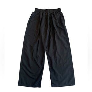 Casual Basics - Wide Leg Loose Fit Elastic Waist Pants Women’s 2 Casual Oversize